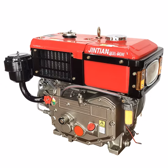 Motore diesel con avviamento manuale o elettrico raffreddato ad acqua di prezzo di fabbrica 6HP (R175NL)